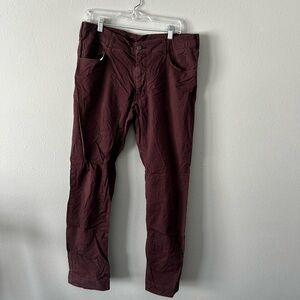 Black Diamond Men's Maroon pants